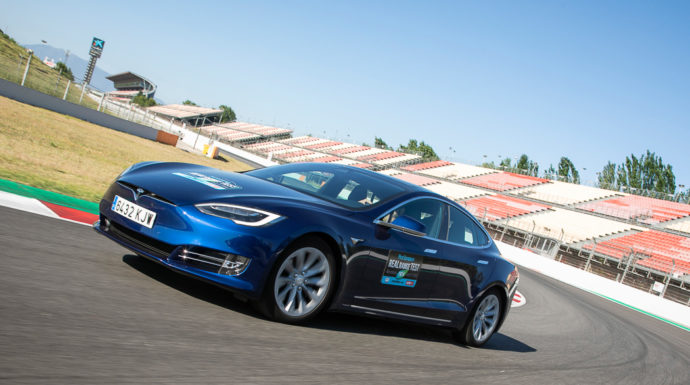 Autonomía Tesla Model S