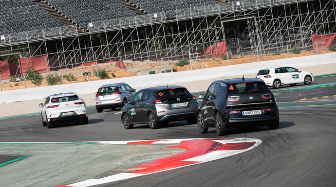 Autonomia coches electricos Circuit de Barcelona-Catalunya