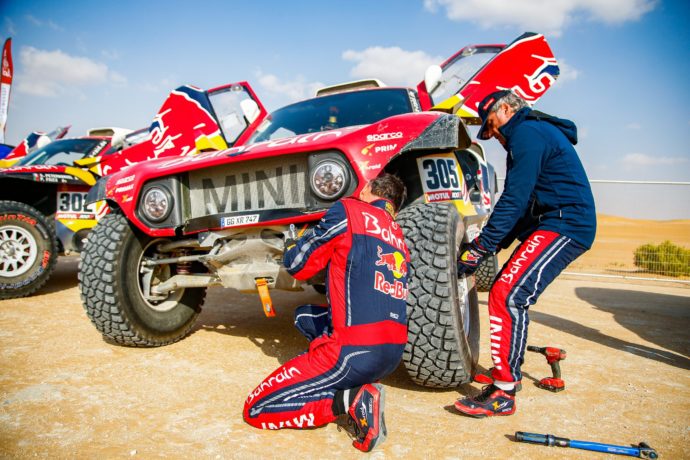 Carlos Sainz Lucas Cruz Mini Dakar 2019