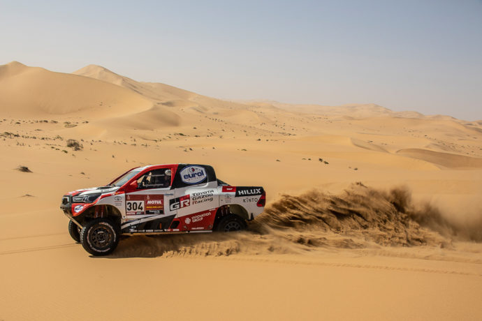 Toyota Gazoo Racing South Africa ha desarrollado el Hilux para el Dakar