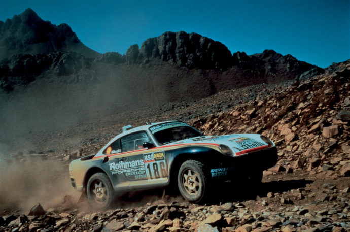 Dakar 1986 Porsche 959