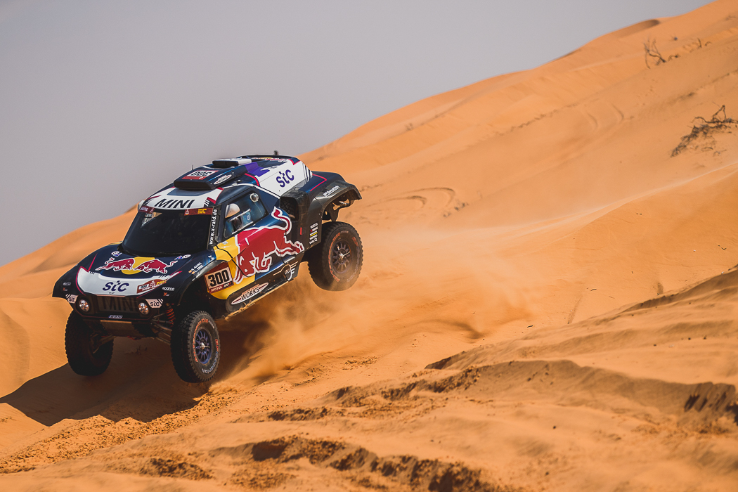 Dakar 2021 Etapa 6 Carlos Sainz y Lucas Cruz Mini JCW X-Raid