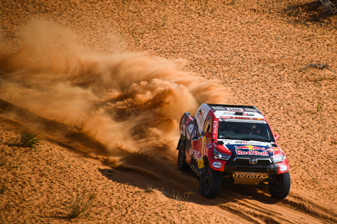 Dakar 2021 Nasser Al-Attiyah Matthieu Baumel Toyota Hilux Gazoo Racing